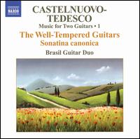 Castelnuovo-Tedesco: Music for Two Guitars, Vol. 1 von Brasil Guitar Duo