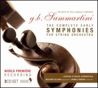 G.B. Sammartini: The Complete Early Symphonies von Daniele Ferrari