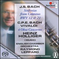 Bach: Sinfonias from Cantatas; C.P.E. Bach, Vivaldi: Oboe Concertos [Hybrid SACD] von Raymond Leppard