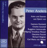 Legenden des Gesanges, Vol. 5: Peter Anders von Peter Anders