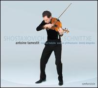 Shostakovich: Viola Concerto; Schnittke: Viola Sonata von Antoine Tamestit