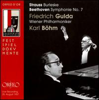 Strauss: Burleske; Beethoven: Symphony No. 7 von Friedrich Gulda