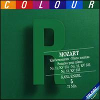 Mozart: Piano Sonatas Nos. 11, 12 & 13 von Karl Engel