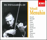 Les Introuvables de Yehudi Menuhin von Yehudi Menuhin