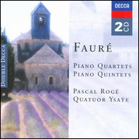 Fauré: Piano Quartets; Piano Quintets von Pascal Rogé