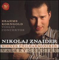 Brahms, Korngold: Violin Concertos von Nikolai Znaider
