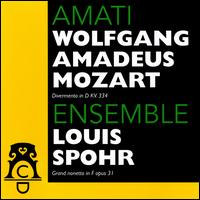 Mozart: Divermento; Spohr: Grand Nonetto von Ensemble Amati