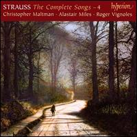 Richard Strauss: The Complete Songs, Vol. 4 von Various Artists