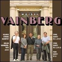 Moisei Vainberg: String Quartets Nos. 11 & 13; Piano Quintet von Vilnius Quartet