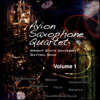 Avion Saxophone Quartet, Volume 1 von Avion Saxophone Quartet