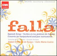Falla: Spanish Songs; Moches en los jardines de España; Concerto for Harpsichord and Five Instruments von Various Artists