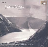 Edvard Grieg Edition: Songs/Lieder, Vol. 4 von Various Artists