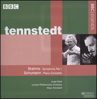 Brahms: Symphony No. 1; Schumann: Piano Concerto von Various Artists