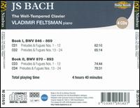 Bach: The Well-Tempered Clavier von Vladimir Feltsman