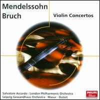Mendelssohn, Bruch: Violin Concertos von Salvatore Accardo