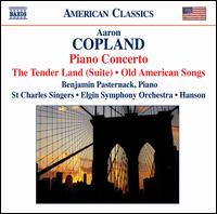 Copland: Piano Concerto; The Tender Land (Suite); Old American Songs von Robert Hanson