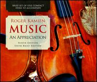 Roger Kamien: Music - An Appreciation [5-CD Set to Accompany the 9th Edition and the 6th Brief Edition] von Various Artists