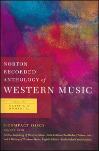 Norton Recorded Anthology of Western Music, Vol. 2: Classic to Romantic von Various Artists