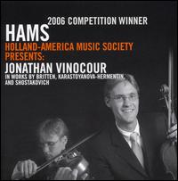 2006 HAMS Competition Winner for Viola von Jonathan Vinocour