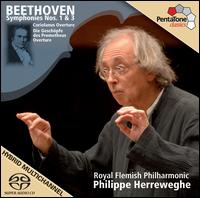 Beethoven: Symphonies Nos. 1 & 3 von Philippe Herreweghe