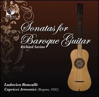 Sonatas for Baroque Guitar von Richard Savino