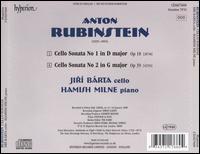 Rubinstein: Cello Sonatas von Jiri Barta