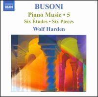 Busoni: Piano Music, Vol. 5 von Wolf Harden