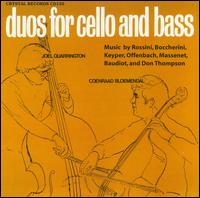 Duos for Cello and Bass von Various Artists