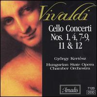 Vivaldi: Cello Concerti Nos. 1, 4, 7-9, 11 & 12 von Gyorgy Kertesz