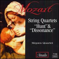Mozart: String Quartets "Hunt" & "Dissonance" von Moyzes Quartet