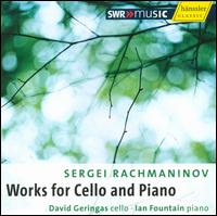 Sergei Rachmaninov: Works for Cello and Piano von David Geringas