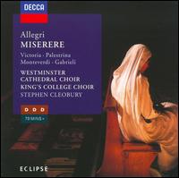 Allegri: Miserere von Stephen Cleobury