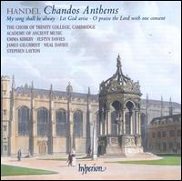 Handel: Chandos Anthems von Stephen Layton