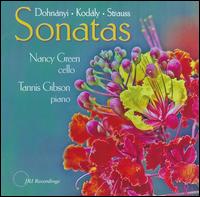 Dohnányi, Kodály, Strauss: Sonatas von Nancy Green