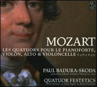 Mozart: Piano Quartets, K. 478 & 493 von Paul Badura-Skoda