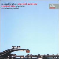 Mozart, Brahms: Clarinet Quintets von Vladimír Ríha