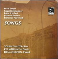 Junger, Rachmaninov, Schubert, Brahms, Tosti: Songs von Yoram Chaiter