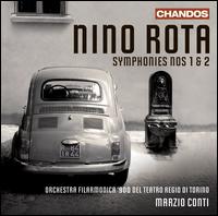 Nino Rota: Symphonies Nos. 1 & 2 von Marzio Conti