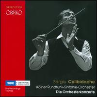 Sergiu Celibedache Conducts Kölner Rundfunk-Sinfonie-Orchester von Sergiu Celibidache