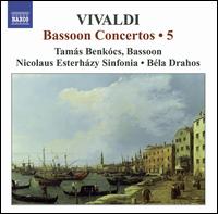 Vivaldi: Bassoon Concertos, Vol. 5 von Tamás Benkócs