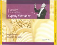 The Anthology of Russian Symphony Music: Sergey Taneyev & Alexander Kastalsky von Evgeny Svetlanov