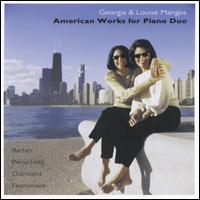 American Works for Piano Duo von Various Artists