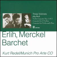 Three Violinists play Bach von Various Artists