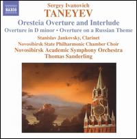 Taneyev: Orestia Overture & Interlude; Overture in D minor; Overture on a Russian Theme von Thomas Sanderling