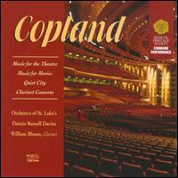 Copland: Music for the Theatre; Music for Movies; Quiet City; Clarinet Concerto von Various Artists