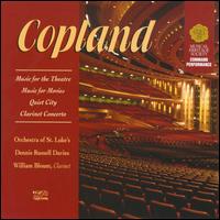 Copland: Music for the Theatre; Music for Movies; Quiet City; Clarinet Concerto von Various Artists