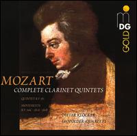 Mozart: Complete Clarinet Quintets von Dieter Klöcker
