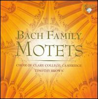 Bach Family Motets von Clare College Choir, Cambridge