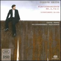 Haydn: Klavierkonzerte Nr. 2, 9, 11; Divertimento Es-Dur [Hybrid SACD] von Caspar Frantz