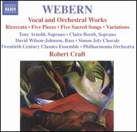 Webern: Vocal and Orchestral Works von Robert Craft